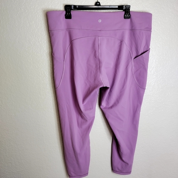 Lululemon Invigorate High-Rise Tight 25" Jubilee Sz 20 - Picture 8 of 10